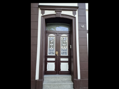 Denkmalgeschützte Haustür